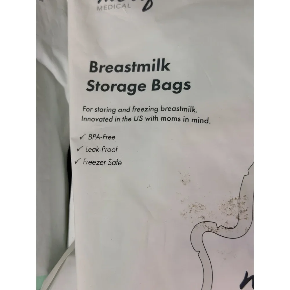 Motif Medical Breast Milk Storage Bags 8oz Single Use‎ Bags 200 Count BPA-Free